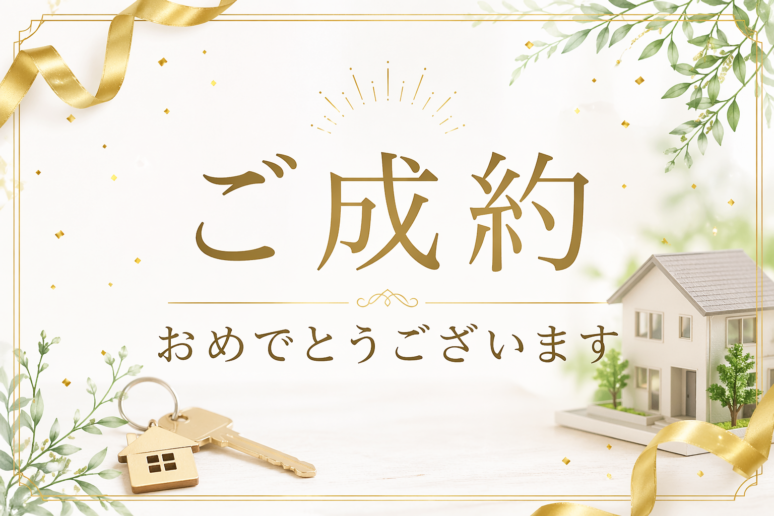 御成約予定 ご成約おめでとうございます！【東大阪市吉田本町 新築戸建