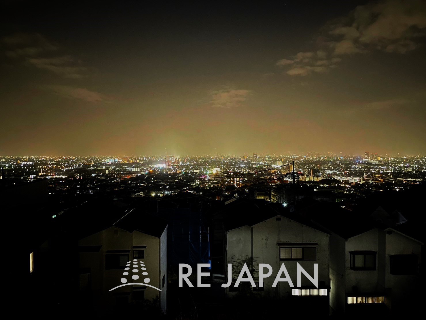 上四条町からの夜景は圧巻です