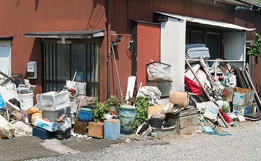 CASE1　ゴミ屋敷状態になっている